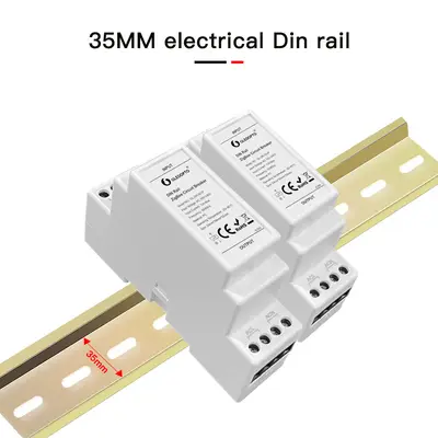 Gledopto DIN-rail 16A Circuit Breaker With Power Meter, Zigbee