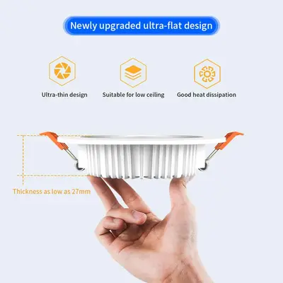 Gledopto Ultra Flat Led Downlight Pro Platt