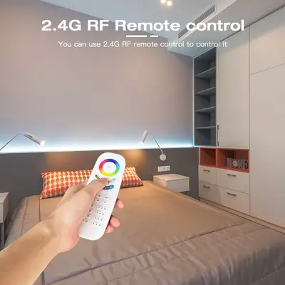 Gledopto DIN-rail 5-in-1 Led-strip Controller Fjärrkontroll