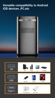 Byintek P70 Projektor Kompatibel