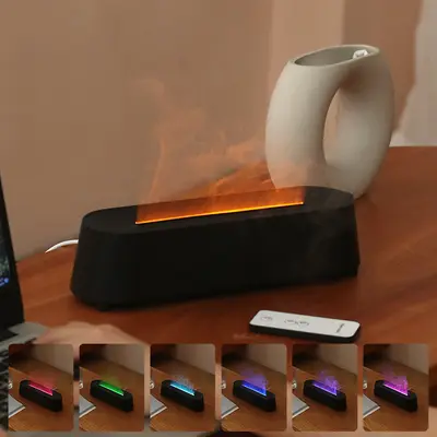 luftfuktare rgb svart