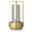 Bordslampa lantern design led gold