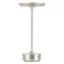 bordslampa dumbell silver