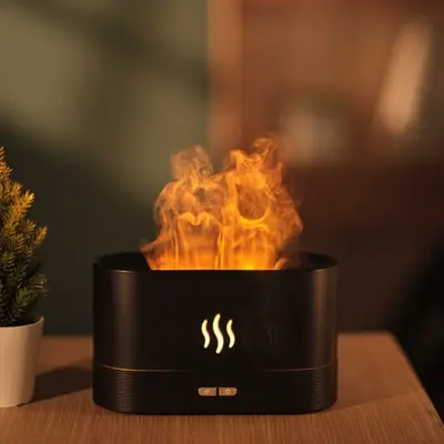 Luftfuktare flame svart