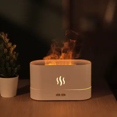 Luftfuktare flame vit