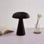 Bordslampa mushroom mattsvart