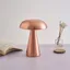 Bordslampa mushroom rose gold