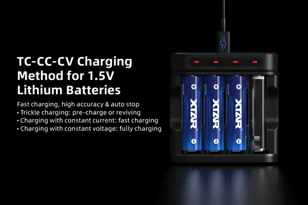XTAR L4 Charger Auto detect