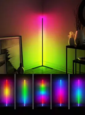Golvlampa RGB Wifi med fjärrkontroll
