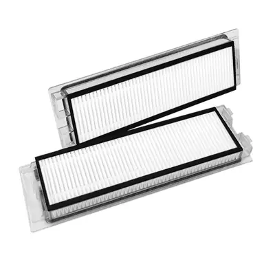 HEPA-filter till Roborock S4/S5/S6 (2-pack) för effektiv partikelfiltrering och förbättrad luftkvalitet