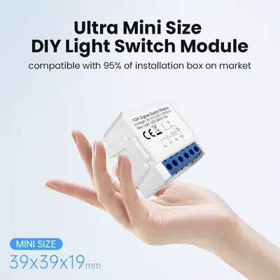 Inbyggnadsrelä ZigBee