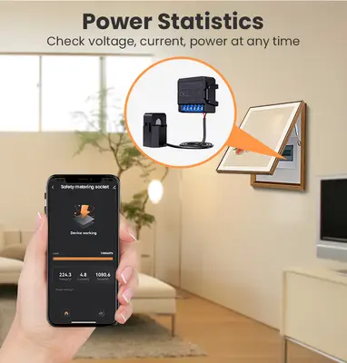 Energimätare med WiFi modul