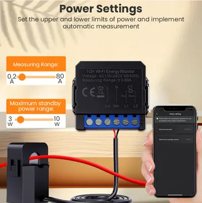 Energimätare med WiFi modul