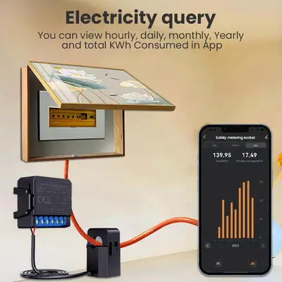 Energimätare med WiFi modul