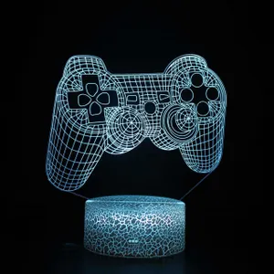 3D Led lampa - Spelkontroll 2