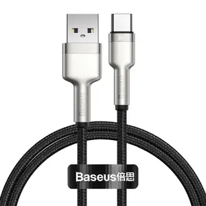 Baseus Cafule USB-A till USB-C Kabel 66W, 1m - Svart