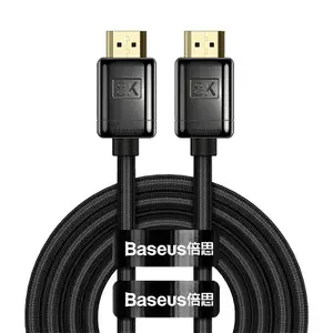 Baseus HDMI till HDMI Premium kabel, 2.1, 8K 60Hz, 3m - Svart