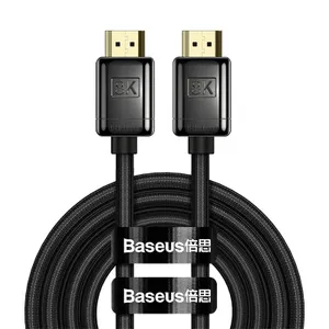 Baseus HDMI till HDMI Premium kabel, 2.1, 8K 60Hz, 3m - Svart