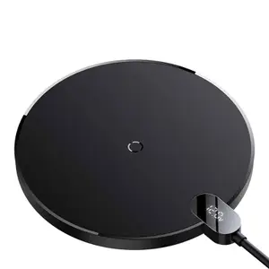 Baseus Trådlös Laddare med display, 15w - Svart