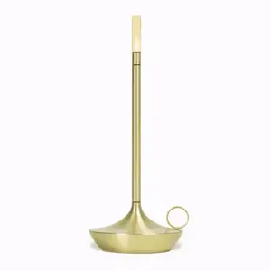 Bordslampa vintage design guld