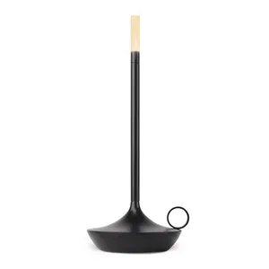 Bordslampa vintage design svart