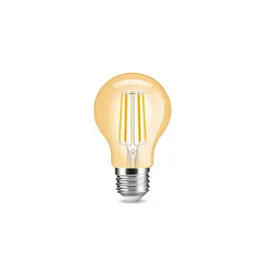 Gledopto Filament Led PRO, E27, 7W, CCT, Amber (A60), Zigbee