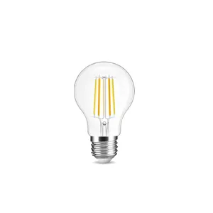 Gledopto Filament Led PRO, E27, 7W, CCT, Clear (A60), Zigbee