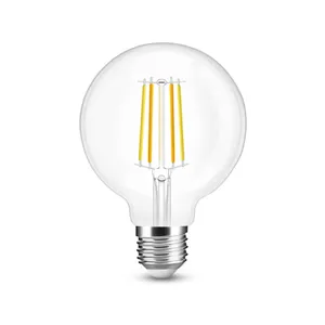 Gledopto Filament Led PRO, E27, 7W, CCT, Clear (G95), Zigbee