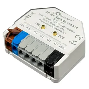 Gledopto AC 2.4GHz RF 4-kanals styrmodul