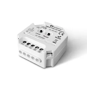 Gledopto Inbyggnadsrelä med dimmerfunktion, Zigbee
