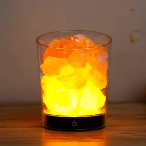 Himalaya salt lampa, nattlampa