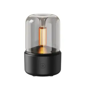 Luftfuktare candlelight svart