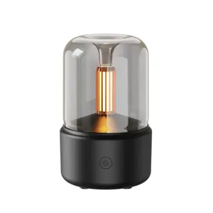 Luftfuktare candlelight svart