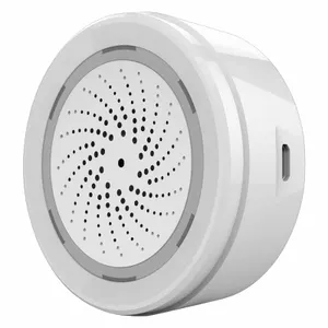 NEO Siren med temperatur & fuktmätare, WiFi