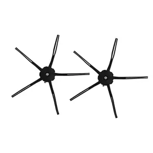 Sidoborste till Roborock, 5 armad, svart (2-pack)