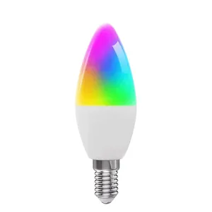 Smart Lampa, 5 W, RGB+CCT,  E14, Wifi