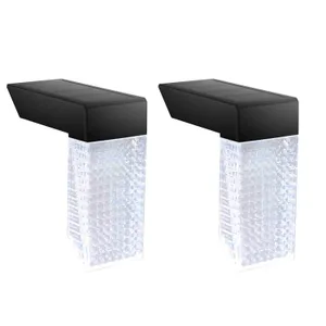 Solcellsbelysning för räcke 2-pack