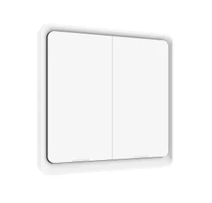 Strömbrytare, Scenpanel 2 knappar Zigbee