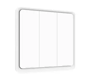 Strömbrytare, Scenpanel 3 knappar Zigbee