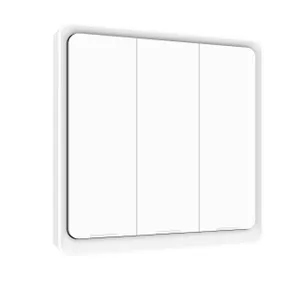 Strömbrytare, Scenpanel 3 knappar Zigbee