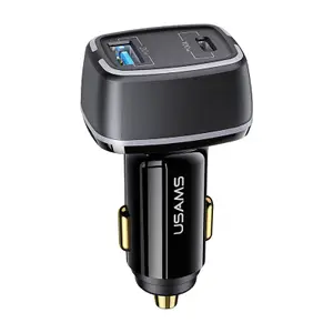Usams Billaddare 120W, USB-A + USB-C