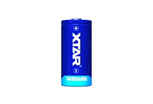 XTAR CR123A Batteri, 1400 mAh