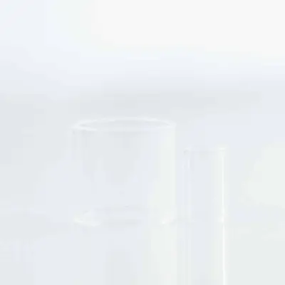 Goblin mini glas reserv vit