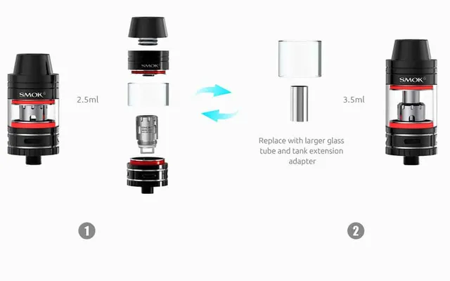SMOK TFV4 Micro extension tube
