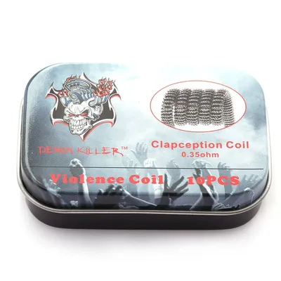 Demon Killer Clapception Coil (10-pack, 0,35 ohm, Kanthal/SS)