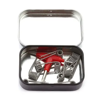 Demon Killer Spaced Clapton Coil (10-pack, 0,35 ohm, Kanthal/SS)