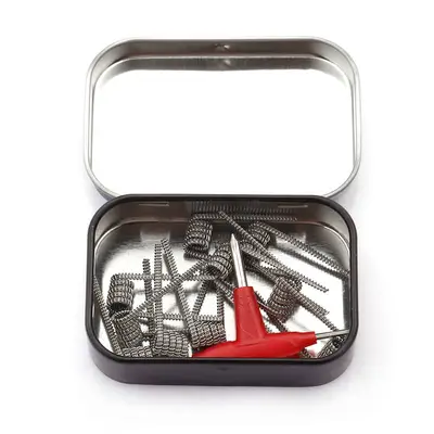Demon Killer Tri-twisted Clapton Coil (10-pack, 0,35 ohm, Kanthal/SS)