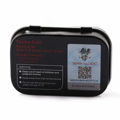 Demon Killer Tsuka Coil (10-pack, 0,25 ohm, Kanthal/SS)