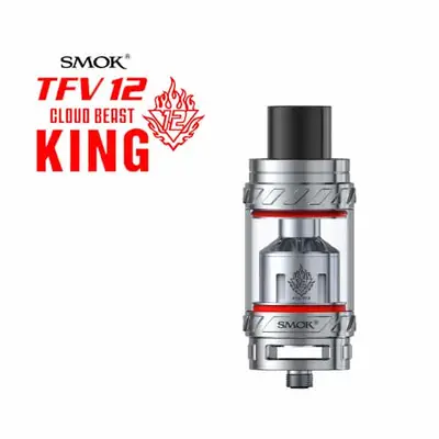 SMOK TFV12 Silver Stainless Steel