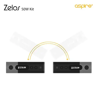 Aspire Zelos Kit Rotating Display